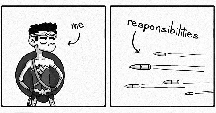 I Make Sad And Mildly Funny Comics About My Life