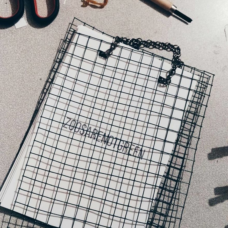 I Made This Project To Show That The Zoos Are Prison