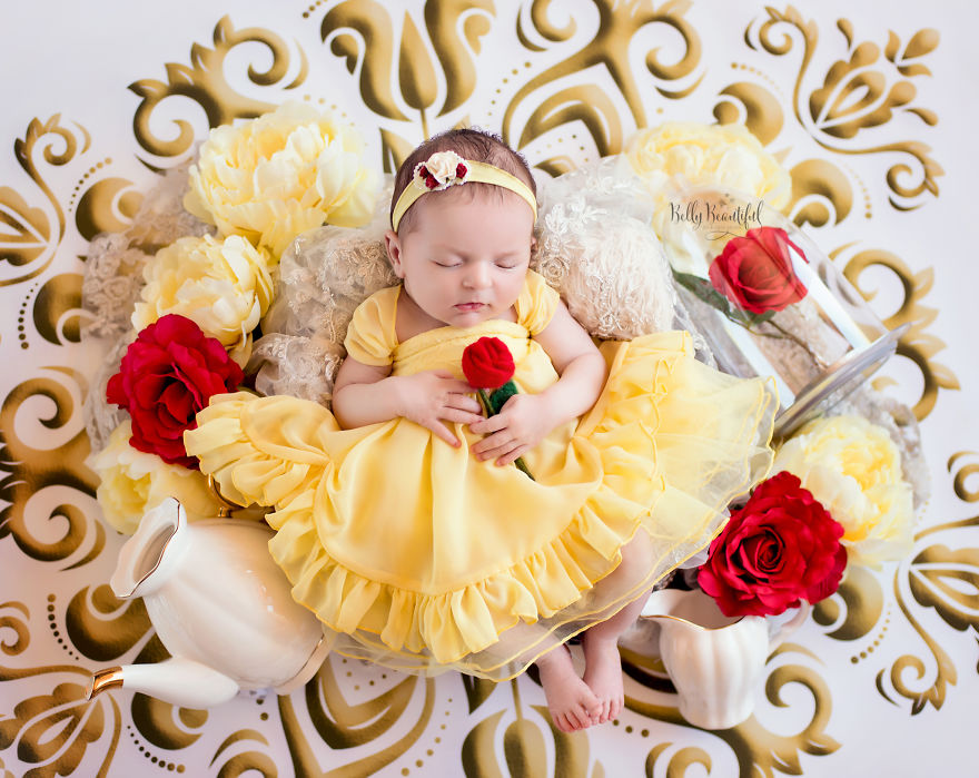 This Mini Disney Princess Photoshoot Of 6 Babies Is Taking Internet By Storm, And It's Just Too Cute
