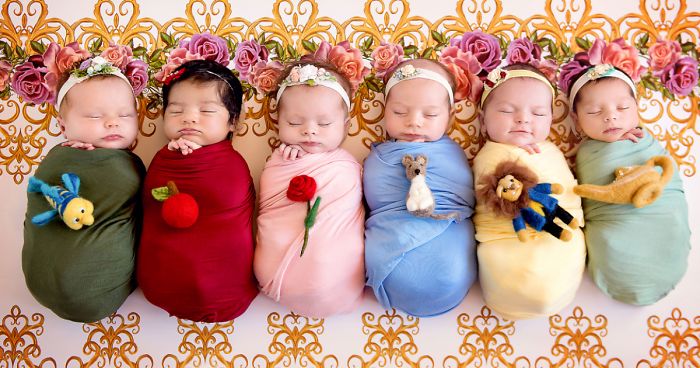 This Mini Disney Princess Photoshoot Of 6 Babies Is Taking Internet By Storm, And It’s Just Too Cute