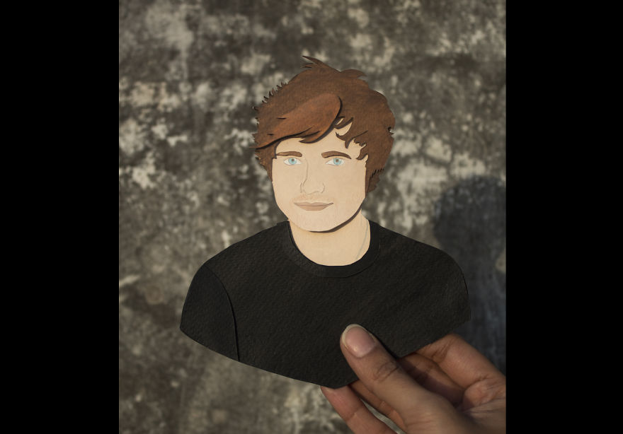 We Created Paper Cut Portrait Of Some Famous Personalities From History And Cinema We Created Paper Cut Portrait Of Some Famous Personalities From History And Cinema