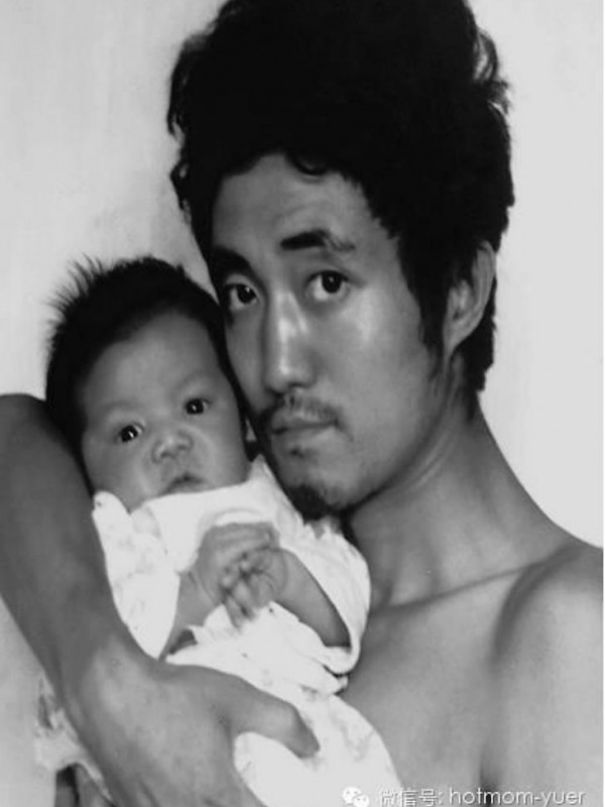 Father Took Pictures With His Son As He Was Growing Up.very Lovely!