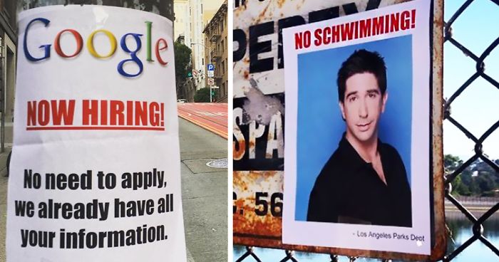 Someone Is Putting Up Fake Posters Around The City, And It’s Hilarious (99 Pics)