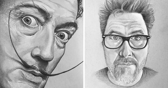 I Love Classic Black And White Drawings