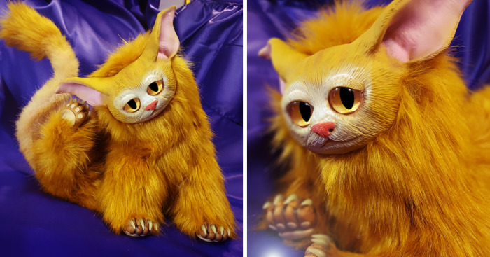 We Create Kneazle Doll From The Movie “harry Potter”