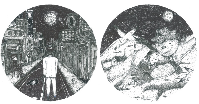 I Work On Conceptual ‘Circle’ Doodles Out Of Fandoms Every Night