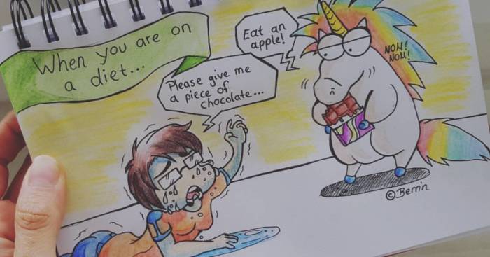 I Made A Comic About The ‘Fitnessunicorn’ And Me