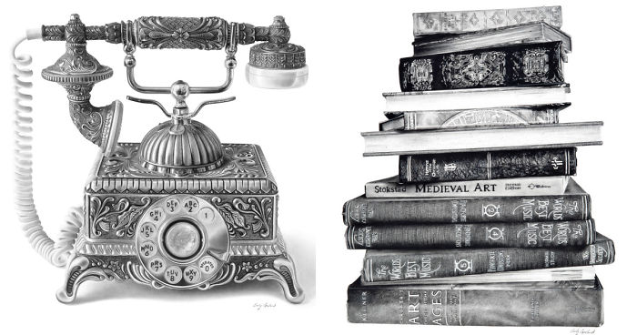 I Create Photorealistic Charcoal Drawings