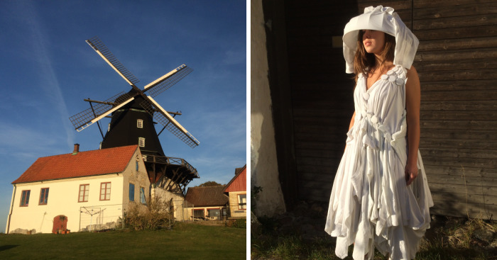 300 Old Tshirts, 20 Refugee Kids And One Wind Mill