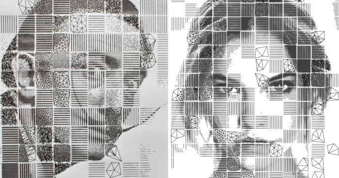 I Wrote An Algorithm That Transforms Photos Into Mosaics, And My Bot Draws Them For Me