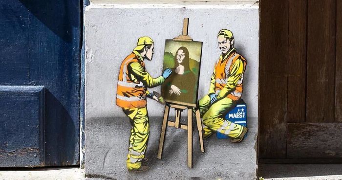 Secret Life Of Tiny Workers Revealed By This Belgium Street Artist