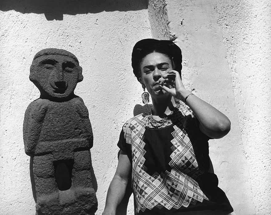Frida Kahlo Rare Photo