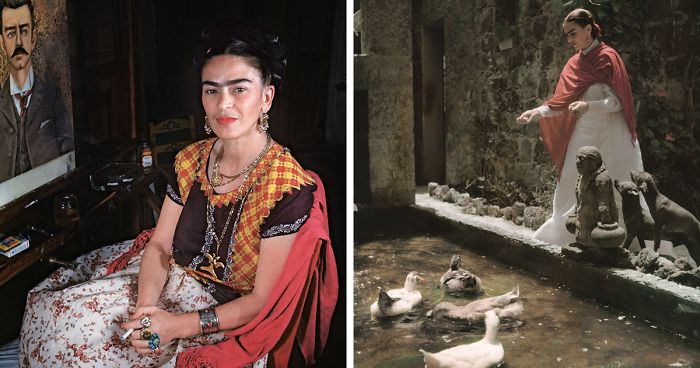 16 Rare Photos Of Frida Kahlo During The Last Years Of Her Life To Celebrate Her 110th Birthday