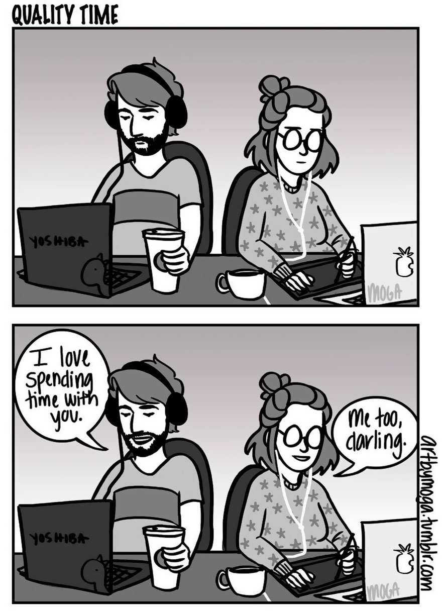 Basically How We Spend Our Weeknights...