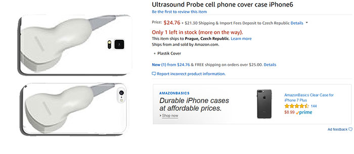 Ultrasound Probe Cell Phone Cover Case iPhone6