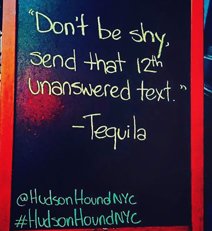 Bar Sign Offers Great Advice