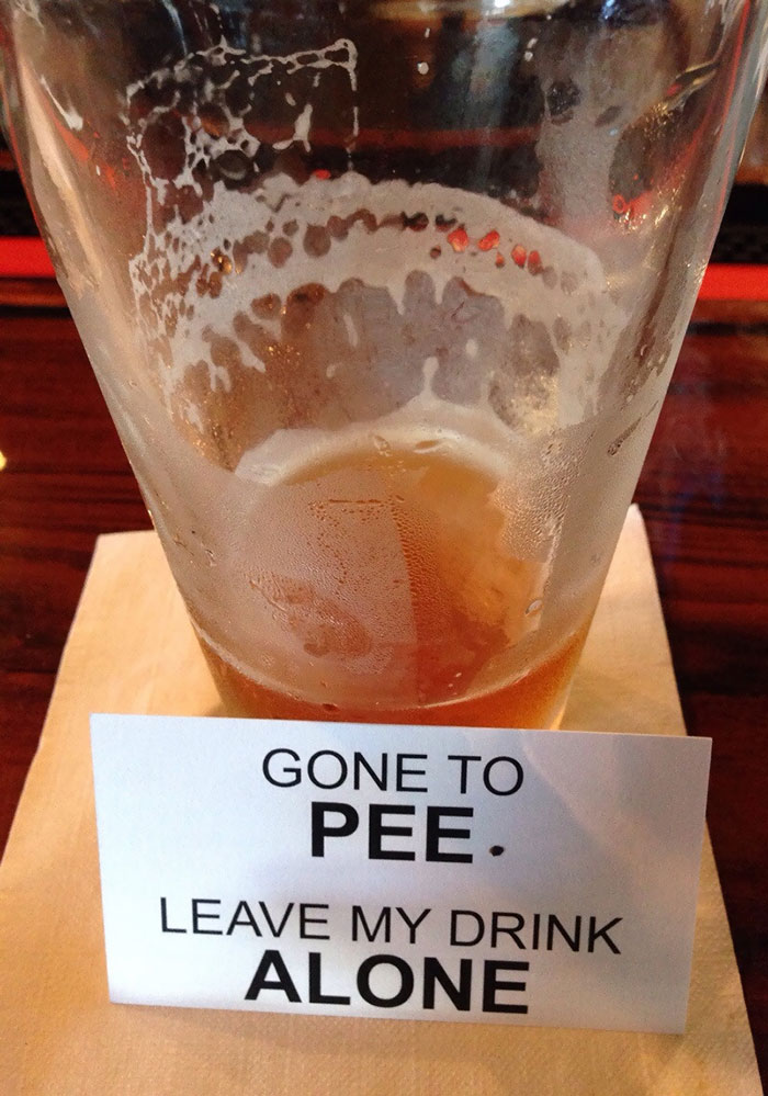 My Local Bar Hands These Out For Bar Patrons