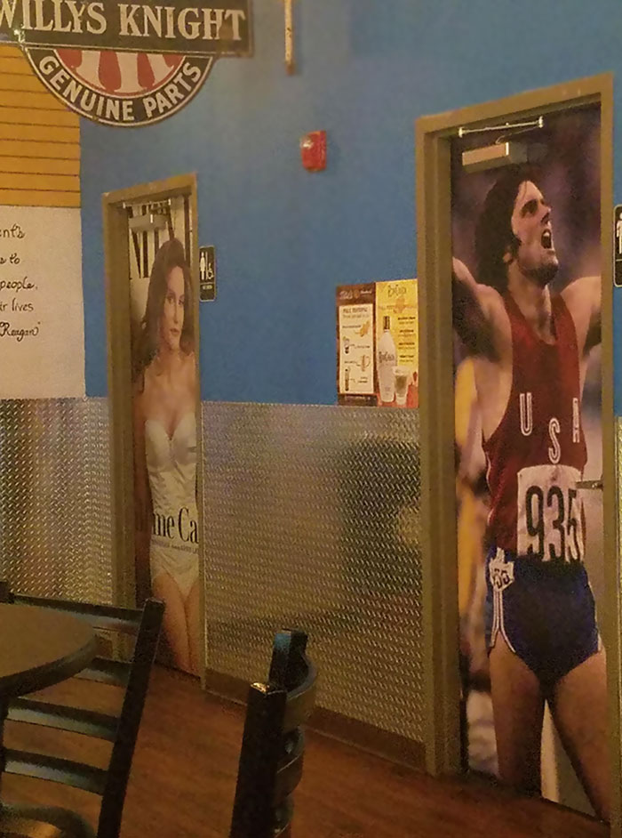 Lol At The Bathrooms Of This Bar