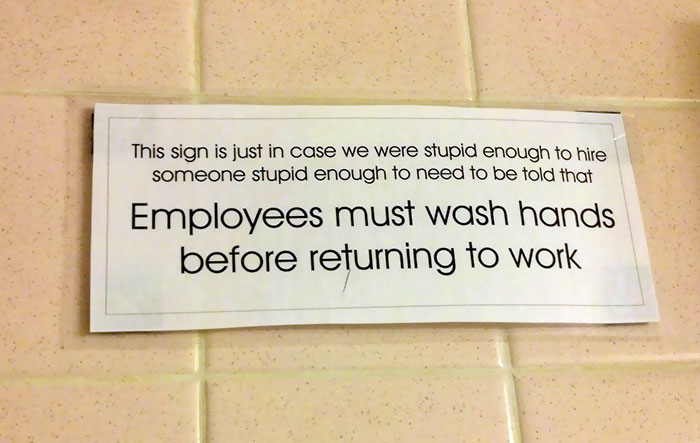 Saw This At A Local Restaurant, Thought You Might Like It