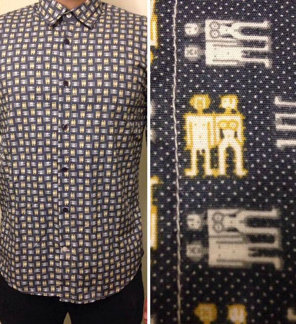 Mum Bought Me A Shirt From Her Overseas Trip. She Wasn't Wearing Her Glasses