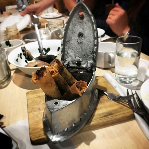 Purple Yam Fritters. In A "Traditional Cast Iron"