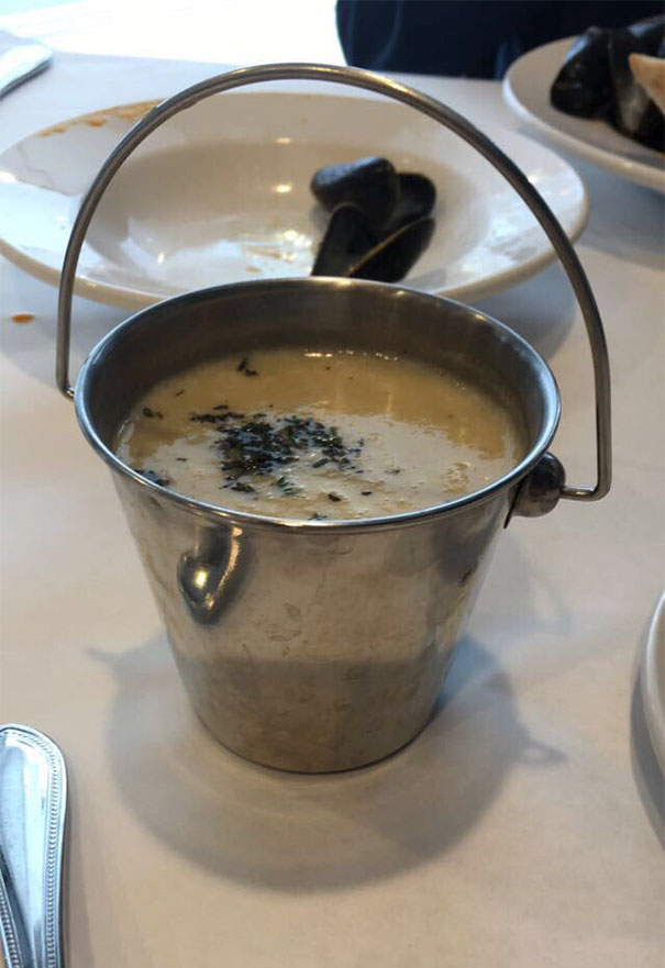 Yes, Just What I Wanted, Soup In A Bucket