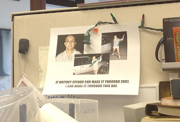 In My Buddy's Cubicle