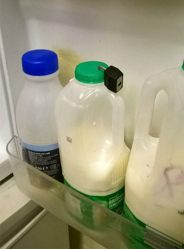The Milk Situation At Work Is Starting To Get A Little Serious