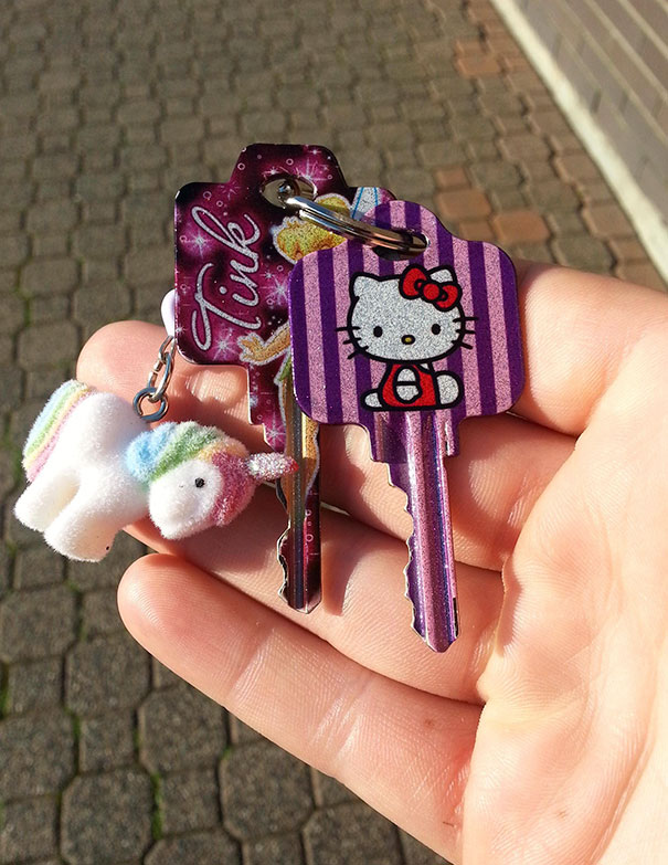 Lost My Keys, Room Mate Offers To Replace Them And I Get These