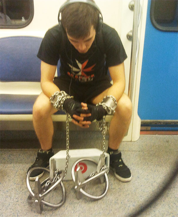 Moscow Subway Commuter