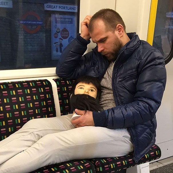 Casual Ride Home With A Head