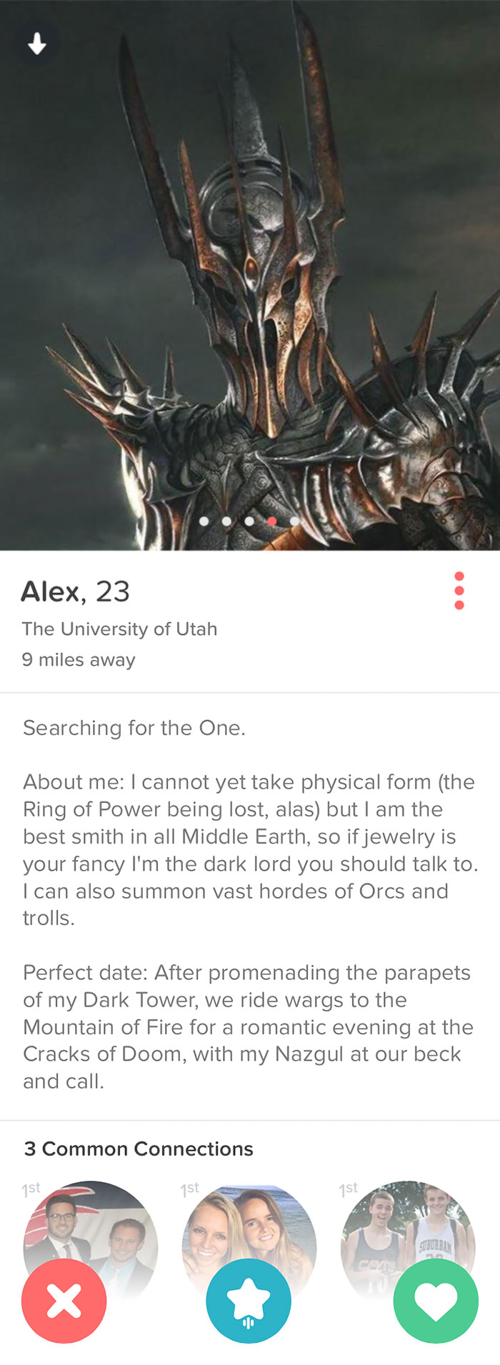Best Tinder Profile I've Seen Yet