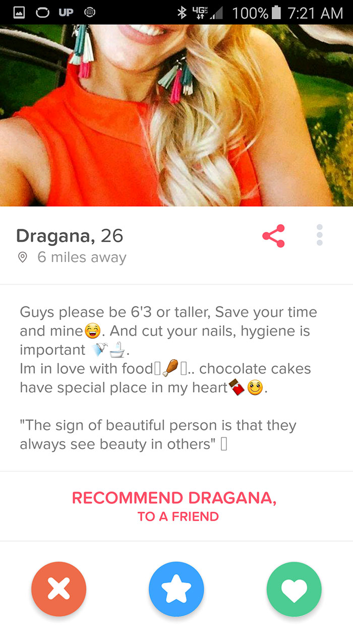 I Always See Beauty In Others Who Are At Least 6'3