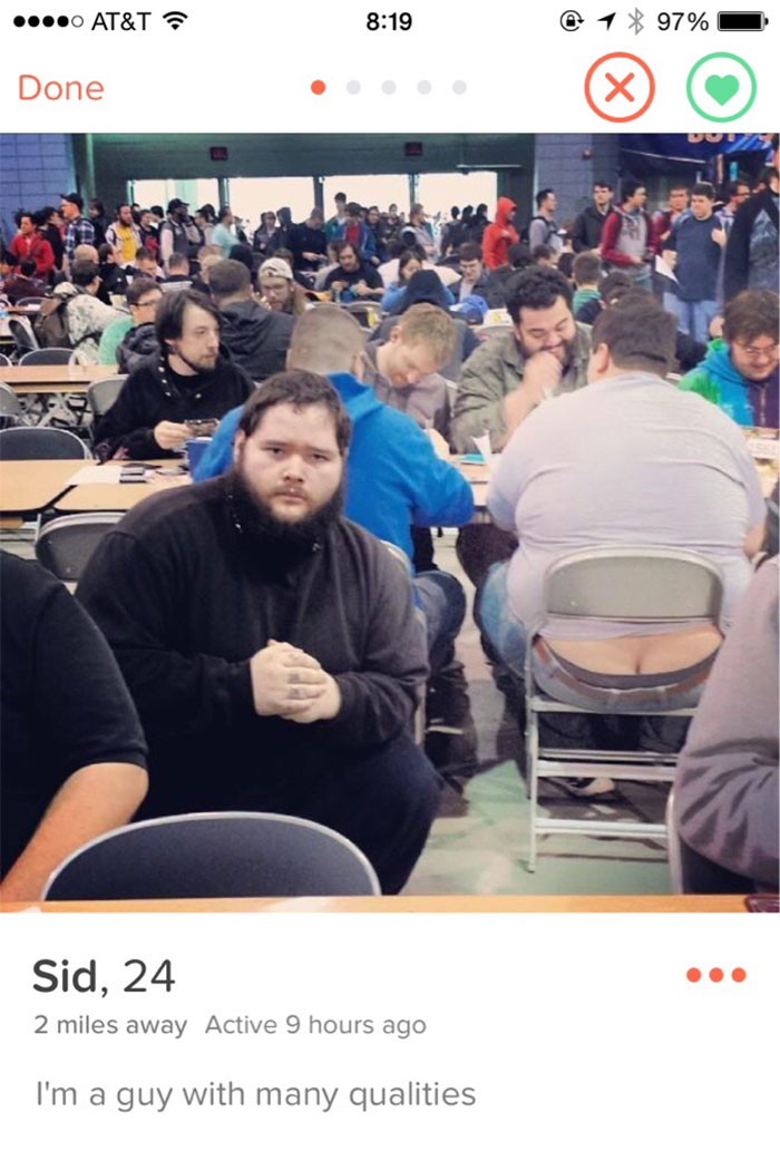 I Found The Man Himself On Tinder Today