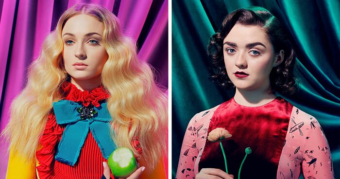 Game Of Thrones Characters Like You Haven’t Seen Before In A Psychedelic Photoshoot