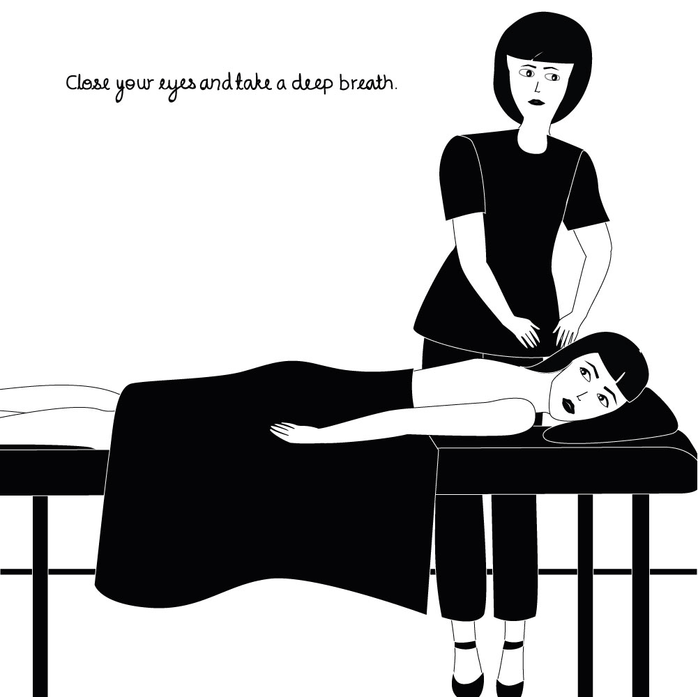 Drawing My Daily And Never Ending Anxieties In Black & White