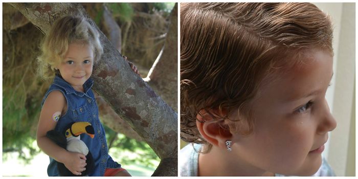 My Daughter's Friend Was Diagnosed With Cancer, So She Asked To Donate Her Curls. She Got A Pretty Pixie!