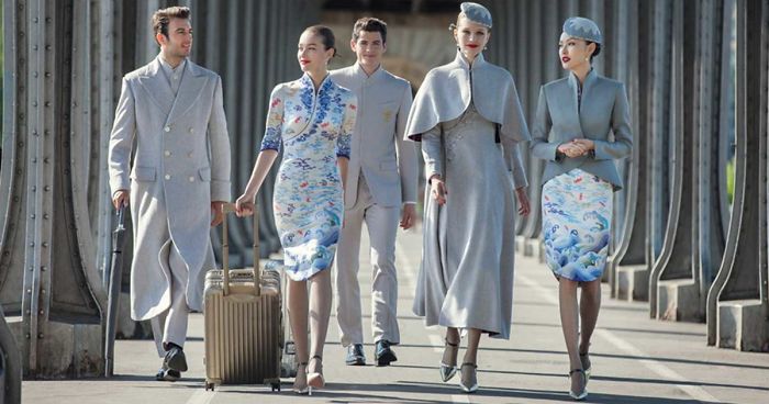 Chinese Airline’s New Haute Couture Uniforms Puts Other Airlines To Shame