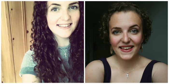 Looks Like I Had A Mid-life Crisis At The Age Of 18. I Love My Hair Short, And I'm Also Loving Growing It Back!