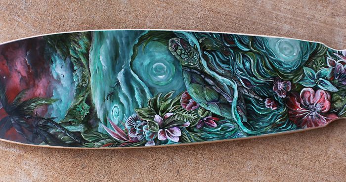 What You Can Do With A Box Of Blank Skateboards And Too Much Time