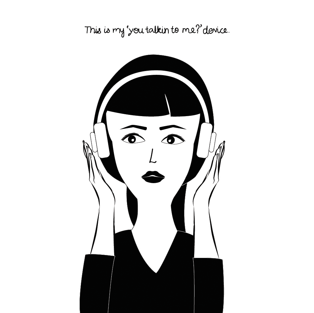 Drawing My Daily And Never Ending Anxieties In Black & White