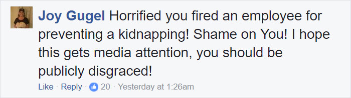 Employee Saves Child From Kidnapper, Instead Of Promotion Gets This Letter Saying He's Fired Employee Saves Child From Kidnapper, Instead Of Promotion Gets This Letter Saying He's Fired