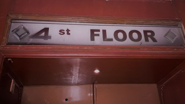 When You Want To Go To The 1st Floor But End Up Taking The Stairs.