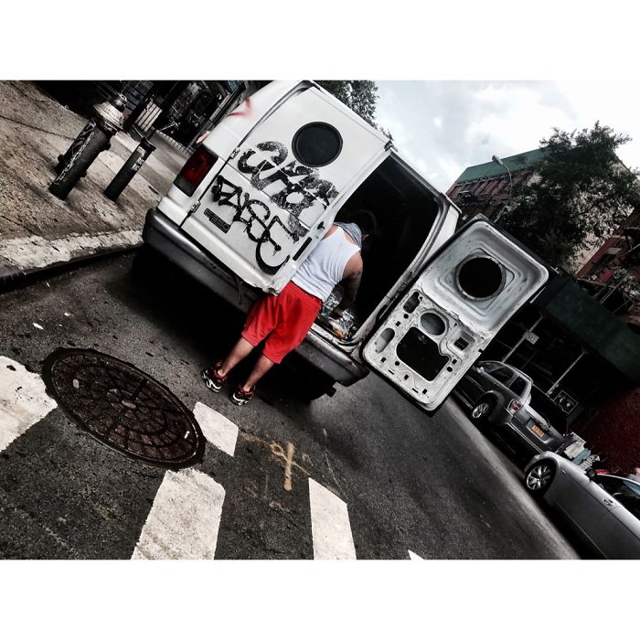 Everyday Life In Nyc. Lower Manhattan