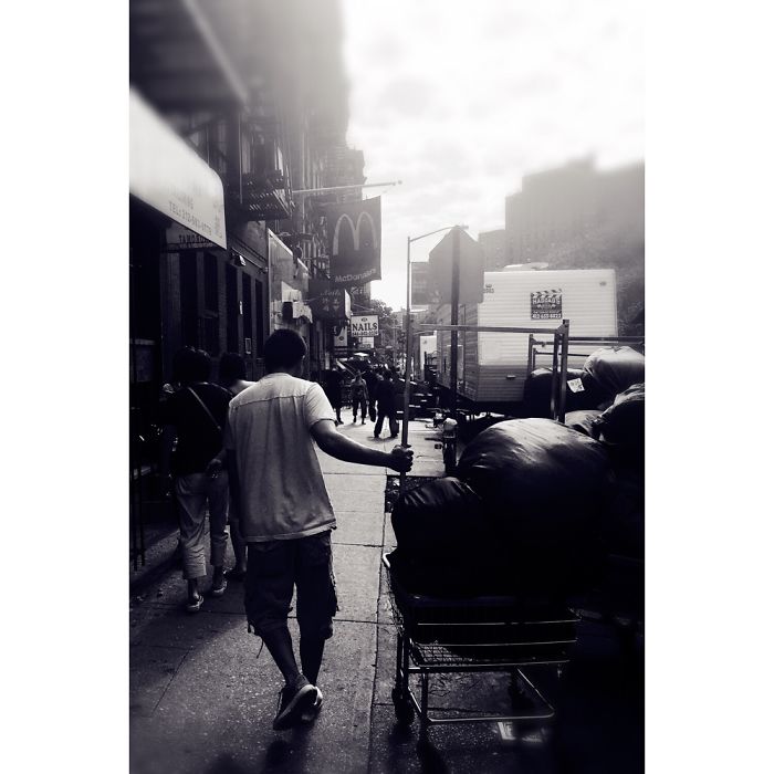 Everyday Life In Nyc. Lower Manhattan