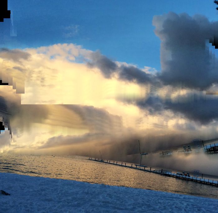 "south Lake Tahoe Sunset". Roguepano. Making Brush- Strokes In The Air With My Iphone.