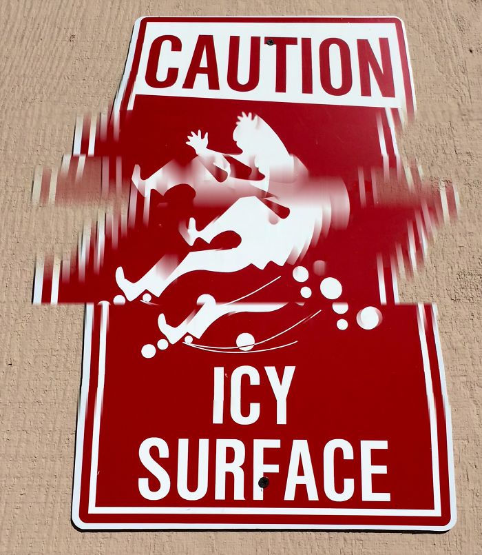 "caution". Roguepano.