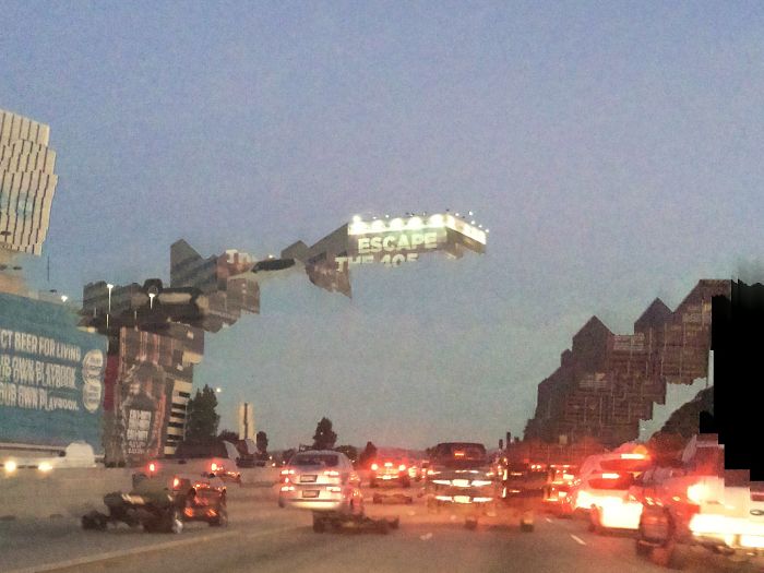 "leaving L A ". Roguepano.