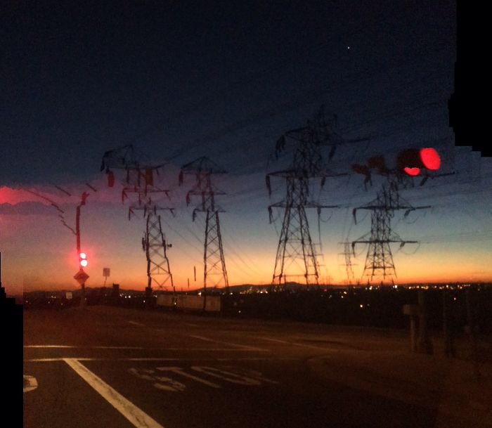 "leaving L A At Dawn". Roguepano.