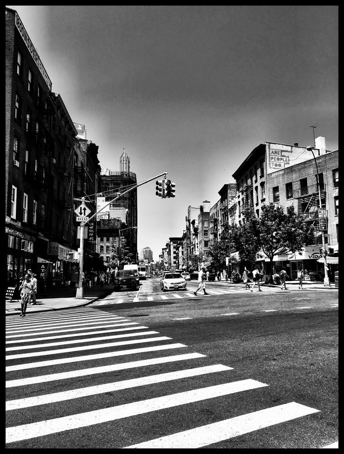 A Hot Day In Lower Manhattan